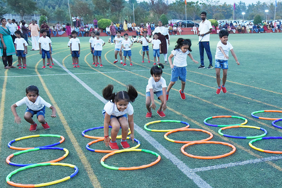 Sports day image - Yuvabharathi Nursery